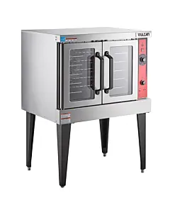 Vulcan VC4GD Single Full Size Natural Gas / Liquid Propane Convection Oven - 50,000 BTU