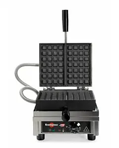 Krampouz WECCHCAS 4" x 7" 90° Liège Electric Waffle Maker - 1.44 kW, 120V