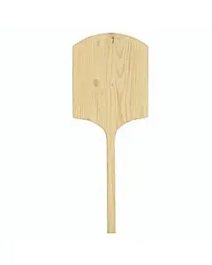 Omcan 16" x 18" Wooden Pizza Peel Overall Length 42"