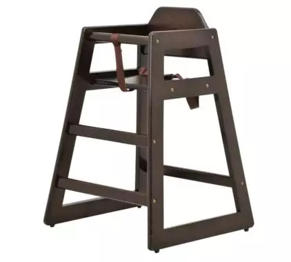 Commercial wooden discount high chair