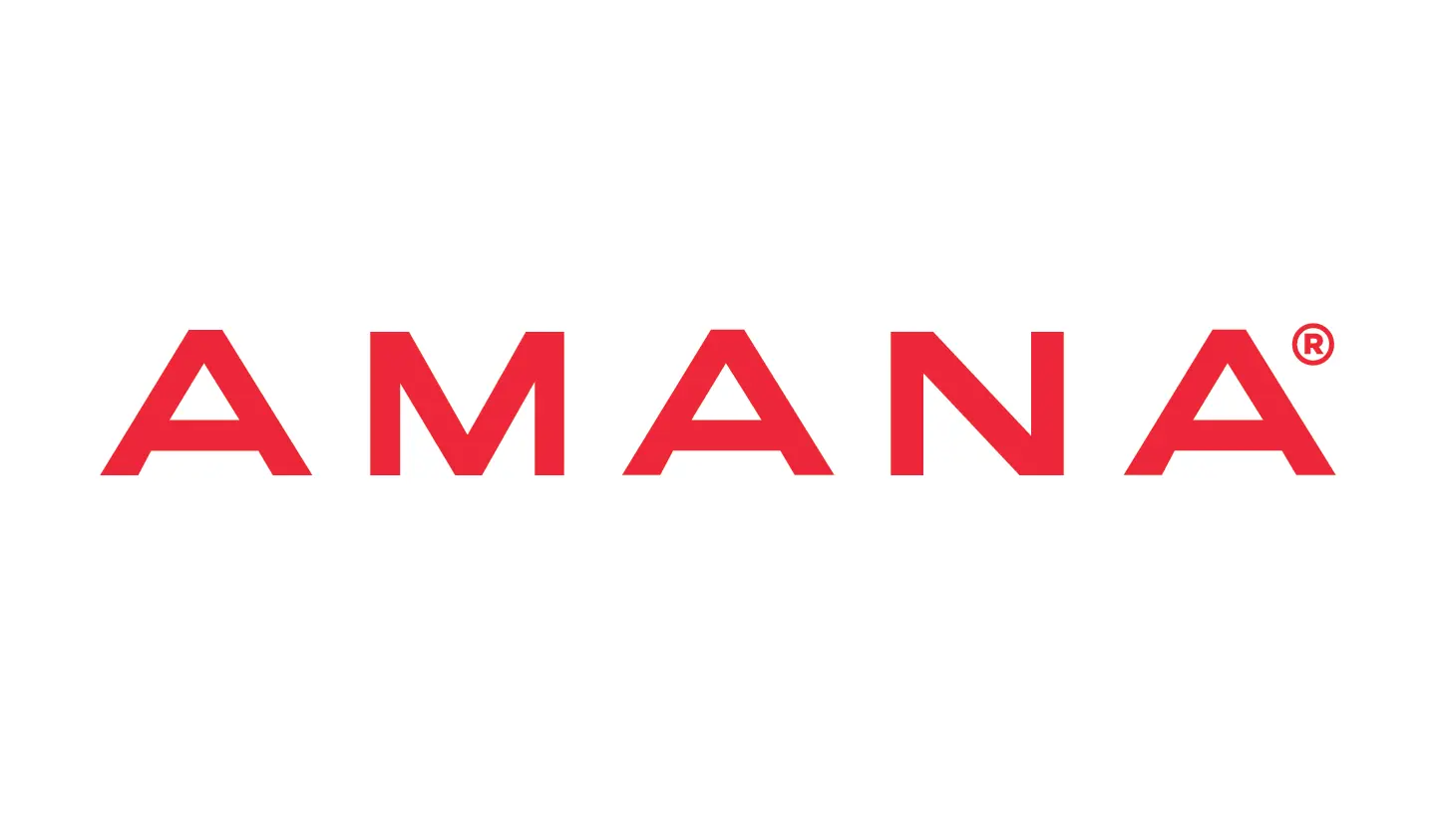 Amana commercial microwave brand logo