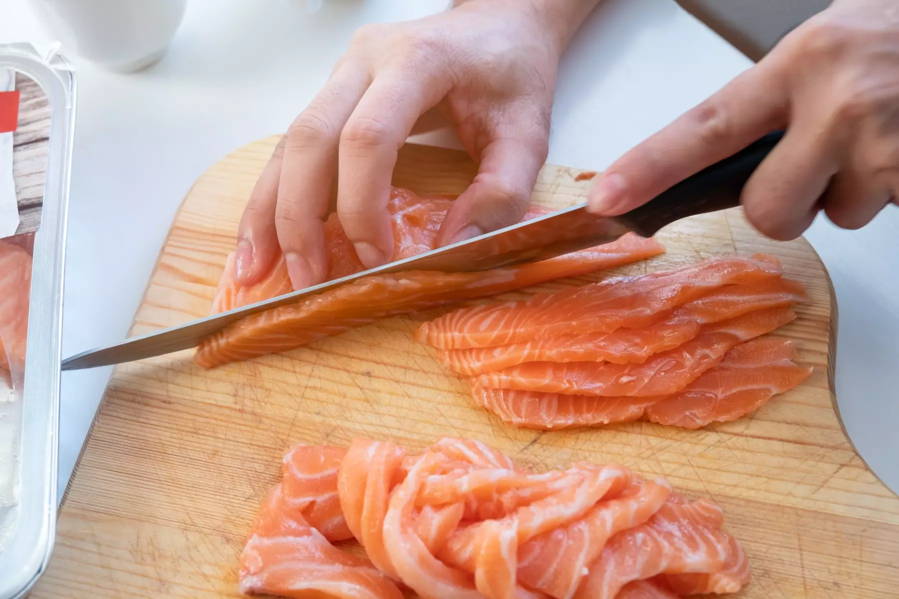 Smallwares include knives, which are used for cutting various ingredients.
