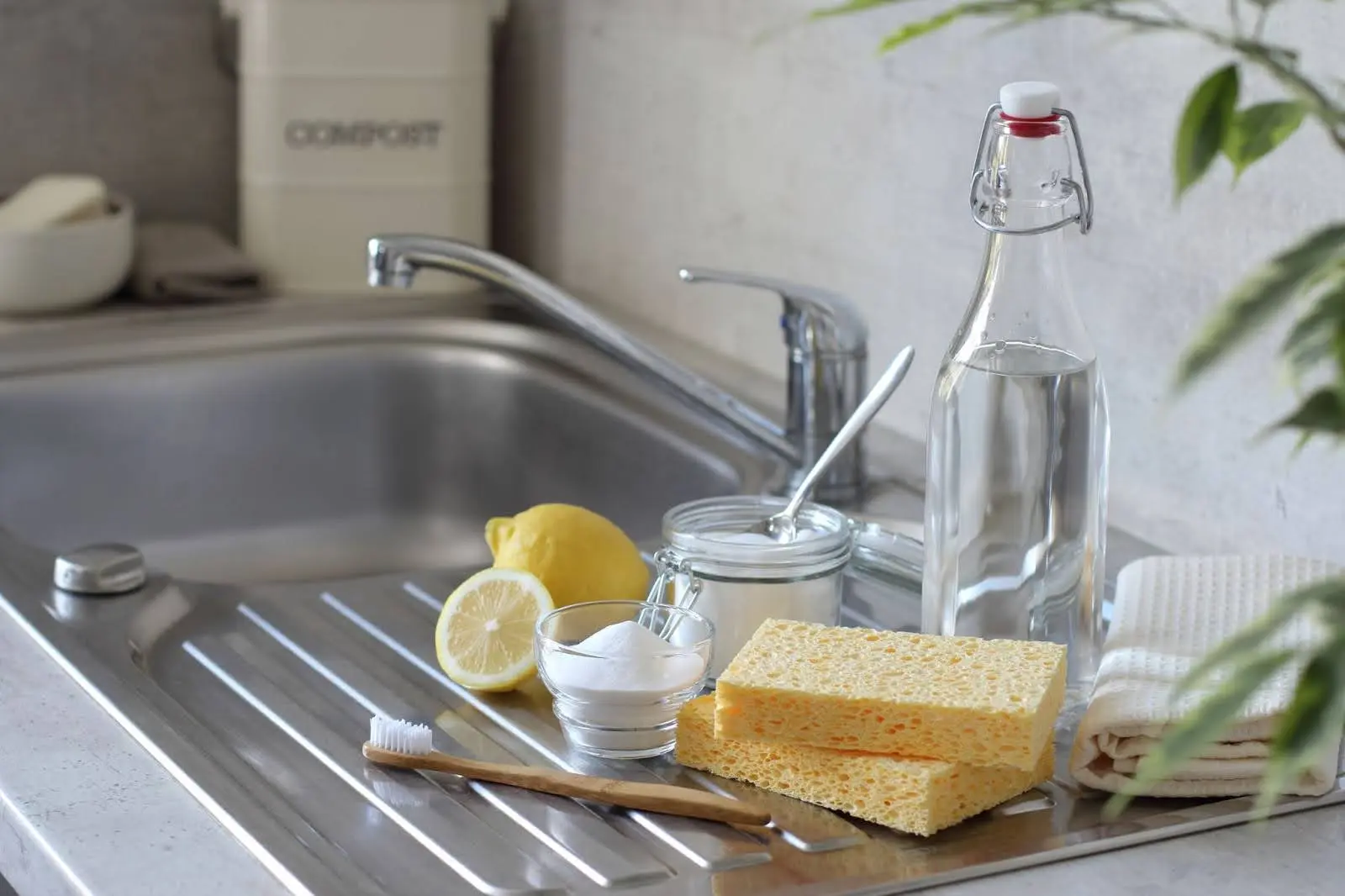 Items that can be used to clean baking sheets