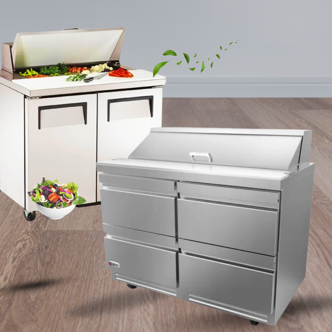 Salad/Sandwich Prep Tables - Sale CA