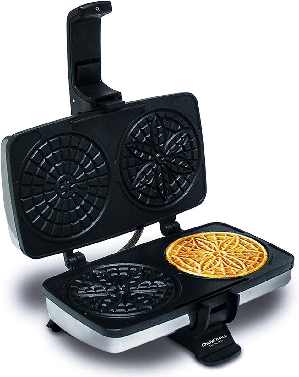 double pizzelle maker