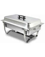 Omcan 8.5-Litre Chafing Dish with Foldable Legs
