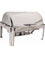 Omcan 9L Stainless Steel Roll Top Chafer