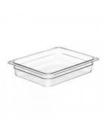 Cambro 22CW135 Food Pan - Camwear - Polycarbonate - Clear - 1/2 Size