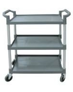Omcan 31" x 20" Gray Bussing Utility Cart