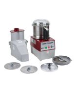 Robot Coupe R2U DICE Combination Continuous Feed Food Processor / Dicer with 3 Qt. Stainless Steel Bowl - 2 hp