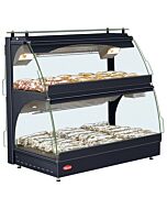 Hatco GRCMW-1D Glo-Ray 22" Curved Merchandising Display Warmer- 2 Shelves