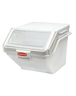 Rubbermaid RCP-9G58-00-WHT ProSave® 200 Cup Shelf Ingredient Bin with Scoop