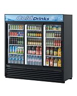 Turbo Air TGM-69RB-N 78" Three Section Glass Door Merchandiser