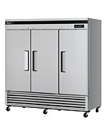 Turbo Air TSF-72SD-N Super Deluxe 82" Solid Door Reach-In Freezer with LED Lighting