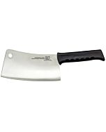 Omcan 10" Stainless Steel Cleaver with Polypropylene Black Handle, 4-5/8" Wide