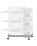 Lincoln Impinger II 1100 Series Low stand with casters - for triple-stack ovens - 41.1” W x 9.4” H x 36” D