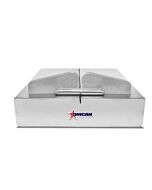 Omcan Stainless Steel Cheese Cutter 14" x 11" - Light to Medium Duty