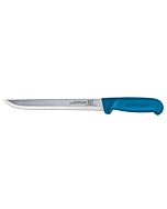 Omcan 8" Straight Blade Fillet Knife with Blue Handle