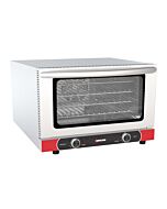Omcan 22" Light Medium Duty Half-Size Countertop Convection Oven with 47L Capacity - 120V, 1600W