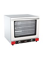 Omcan 22" Light-Medium Duty Half-Size Countertop Convection Oven with Manual Control and 66L Capacity - 220V, 4500W