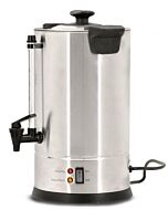 Omcan 6.3 L / 1.6 Gallon Stainless Steel Coffee Percolator 43 Cup