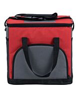 Choice Insulated Leakproof Cooler Bag / Soft Cooler, Red 12" x 9" x 11 1/2", with Adjustable Shoulder Strap