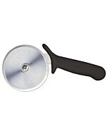 Omcan 4" Pizza Cutter - R-Style - Black Handle