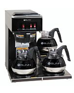 Bunn VP17-3L Stainless Steel Coffee Maker with 3 Lower Warmer - 120V, 1670W