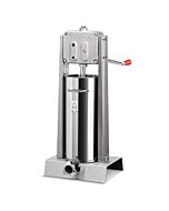 Omcan Tre Spade 15 kg / 30 lb Vertical Deluxe Sausage Stuffer-All stainless steel-Two-Speed Gear-Driven