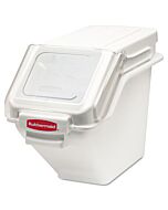 Rubbermaid RCP-9G57-00-WHT ProSave® 100 Cup Shelf Ingredient Bin with Scoop