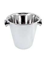 Omcan Stainless Steel Wine Bucket with Knob Handle