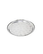 Omcan 12" Stainless Steel Round Serving Tray