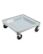 Omcan Gray Polypropylene Dish Rack Dolly without Handle