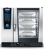 Rational CE1ERRA.0000221 iCombi Pro 10 Pan Full-Size Electric Combi Oven with Touch Screen Controls - 208/240V, 3 Phase