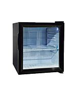 Zanduco 17" Black Countertop Display Refrigerator - 52L 