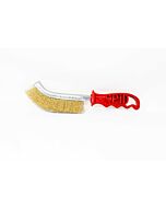 Omcan Wire Panini Brush - Red Handle