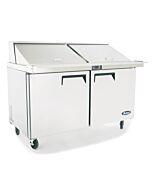 Atosa MSF8307GR 60" 24 Pan Mega Top Refrigerated Sandwich Prep Table