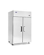 Atosa MBF8002GR Top Mount Solid Two Door Reach-In Freezer