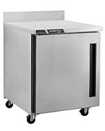 Centerline CLUC-27R-SD-WTL 27" Undercounter Worktop Single Solid Door Refrigerator