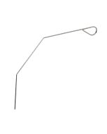 Omcan angled deep fryer cleaning rod - 33.1''