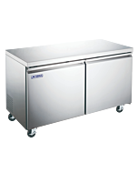 Aurora 48" Undercounter Two-Doors Freezer with 320L Capacity - 110V, 352W - USA