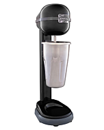 Omcan Stainless Steel Milkshake Blender Single Spindle - Black