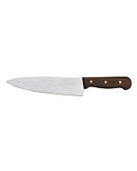 Omcan 17633 10" Cook Knife with Rosewood Handle