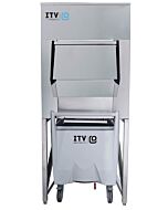 ITV SCS-700 Ice Storage Bin with single Cart - 661 lbs capacity