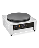 Omcan 16" Single Electric Cast Iron Crepe Maker - 120V