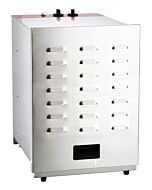 Omcan Stainless Steel Commercial 16 Tray Dehydrator, 120V, 1000W