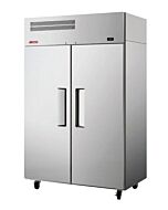 Turbo Air ER47-2-N6-V E-Line 52" Solid Two Door Reach-In Refrigerator - USA