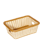 GET Polyweave Rectangular Basket - 6/Pack