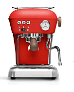 Ascaso DR.622 Dream PID PF Red/Wood Espresso Machine -120V