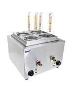 Omcan 6 Litre x2 Countertop Electric Pasta Cooker - 120V/60Hz/1Ph - 2400 W